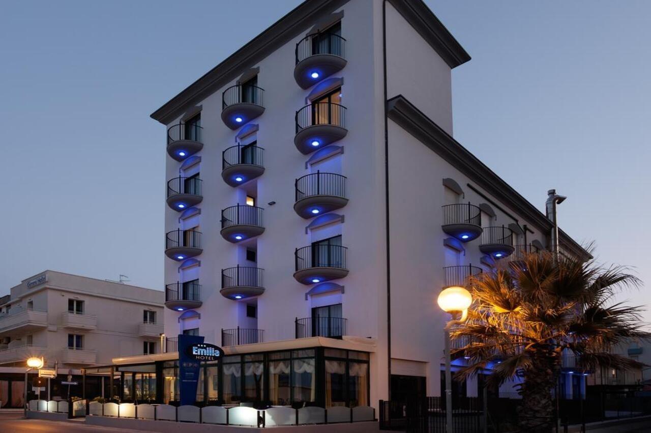 Hotel Emilia Rimini Eksteriør billede